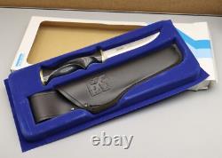 Vintage 1980s Sandvik of Sweden Stainless Steel Hunting Knife in Box