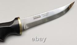 Vintage 1980s Sandvik of Sweden Stainless Steel Hunting Knife in Box