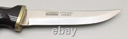 Vintage 1980s Sandvik of Sweden Stainless Steel Hunting Knife in Box