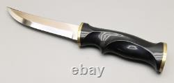 Vintage 1980s Sandvik of Sweden Stainless Steel Hunting Knife in Box