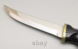 Vintage 1980s Sandvik of Sweden Stainless Steel Hunting Knife in Box