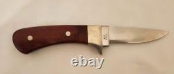 Vintage 1985 Case XX Arapaho R503 SSP Fixed Blade Hunting Knife Wood 5-Dots