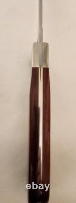 Vintage 1985 Case XX Arapaho R503 SSP Fixed Blade Hunting Knife Wood 5-Dots