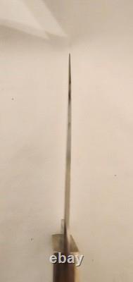Vintage 1985 Case XX Arapaho R503 SSP Fixed Blade Hunting Knife Wood 5-Dots