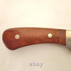 Vintage 1985 Case XX Arapaho R503 SSP Fixed Blade Hunting Knife Wood 5-Dots