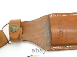 Vintage 1986 Western USA W49 Fixed Blade Survival Bowie Knife & Sheath