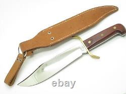 Vintage 1986 Western USA W49 Fixed Blade Survival Bowie Knife & Sheath