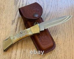 Vintage 1987 Case #6159l Ss Hunting Heritage Knife Never Used N11