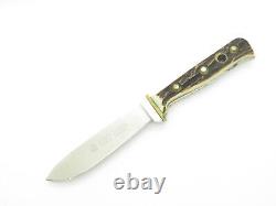 Vintage 1987 Puma 11 6378 Outdoor Germany Stag Fixed Blade Hunting Knife