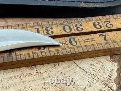 Vintage (1988) Buck USA 619 Woodsmate Fixed Blade withsheath Rubber Handle-1983.26