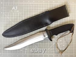 Vintage 1990s UNITED CUTLERY UC460 Kit Rae Elite Forces Bowie 14 Knife w Sheath
