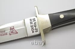 Vintage 1992 Case XX USA 62-4 1/2 Alabama Football S#1 Fixed Dagger Knife