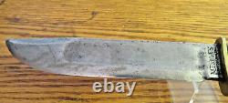 Vintage 30's-40's Marbles Ideal hunting knife stag handle Gladstone