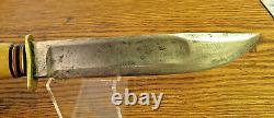 Vintage 30's-40's Marbles Ideal hunting knife stag handle Gladstone