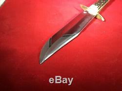 Vintage 70s 13.5 Solingen German Edge Brand 443 Hunting, Skinning Bowie Knife