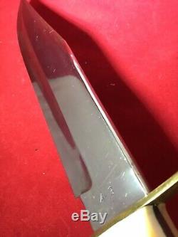 Vintage 70s 13.5 Solingen German Edge Brand 443 Hunting, Skinning Bowie Knife