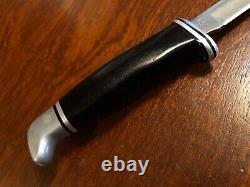 Vintage 70s 80s Buck USA 118 Personal Fixed Blade Hunting Knife