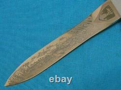 Vintage'82 Gerber USA Mark II Vietnam Navy Commando Combat Fighting Knife Bowie