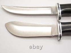 Vintage'88 Buck 115 Twin Sportsman Set 103 118 Fixed Blade Hunting Knife in Box