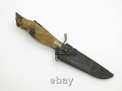 Vintage A. W. Walker and Son Austria Deer Hoof Fixed Blade Dagger Knife