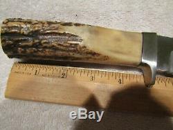 Vintage AG Russell Bob Dozier Handmade Knife. Hunter Bowie. Used