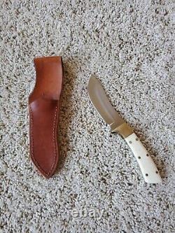 Vintage AX Knife Co. Bone Hunting Skinning Knife Near-Mint! Free USPS Priority