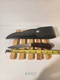 Vintage Alcas AF02 Hunting Knife USA, 4 Fixed Blade