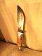 Vintage Antique 1940s unmarked R H Ruana 3 pin square cut hunting knife