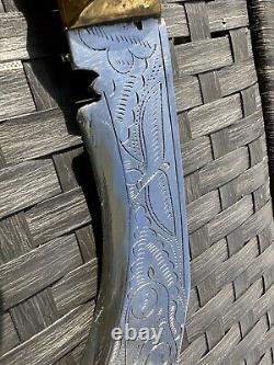 Vintage Antique Gurkha Knives With 2 Utility Knives Nepal
