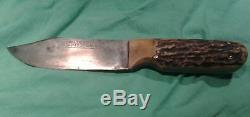 Vintage Antique Old Marbles Dall Deweese Pattern Hunting Knife