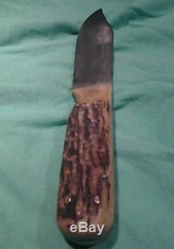 Vintage Antique Old Marbles Dall Deweese Pattern Hunting Knife