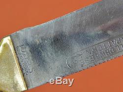 Vintage Antique Old US MARBLES Gladstone DALL DEWEESE Pattern Hunting Knife