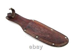 Vintage Anton Wingen Jr Othello Hunting Knife Stag Handle Solingen Germany