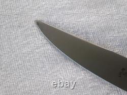 Vintage Anton Wingen Jr Stag Antler Handle Germany 7 Hunting Knife with Sheath