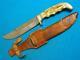 Vintage Anton Wingen Othello Germany Stag Original Trapper Knife Hunting Bowie