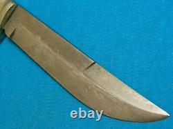 Vintage Anton Wingen Othello Germany Stag Original Trapper Knife Hunting Bowie