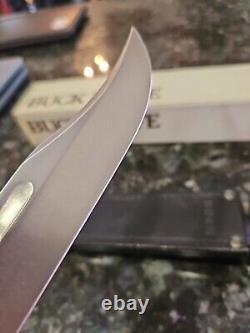 Vintage BUCK Hunting Knife #120 withOriginal Sheath & Box