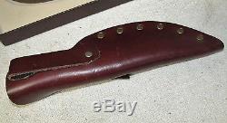 Vintage BUCK KALINGA Fixed Blade Collectible Hunting Knife & Sheath withBox J117