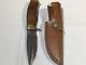 Vintage BUCK KNIVES 192 USA Fixed Blade Knife Vanguard Hunting with Leather Sheath