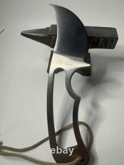 Vintage Bowen Knife Blackshear, Ga Skinner, Hunting Knife, Skeleton Handle