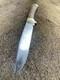 Vintage Bowie knife Custom Handmade 1095 USA STEEL & QUALITY LEATHER WORK