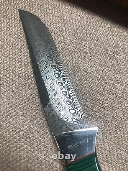Vintage Browning 125th Anniversary Custom Hand Made Fixed Knife Limited Edition