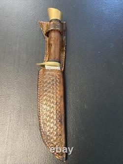 Vintage Browning 5518 Sportsman Hunting Knife