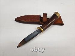 Vintage Browning USA 37181 Drop Point Fixed Blade 3.75 Blade 7.75 OAL