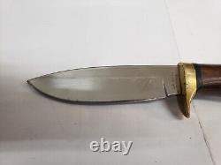 Vintage Browning USA 37181 Drop Point Fixed Blade 3.75 Blade 7.75 OAL