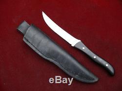 Vintage Buck 107 Fixed Blade Hunting Knife & Sheath (USA)