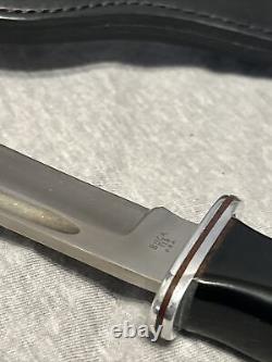 Vintage Buck 119 Sheath Knife Made In USA