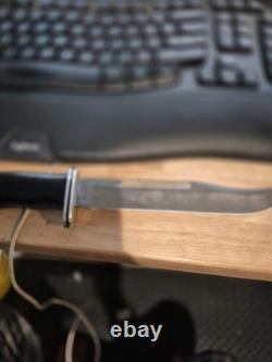 Vintage Buck 120 USA Fixed Blade Hunting Knife Stock 12 Unused