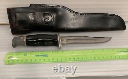 Vintage Buck 120 fixed blade knife USA