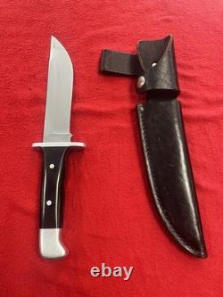 Vintage Buck 124 Frontiersman Fixed Blade Knife w Sheath PPSKN363427